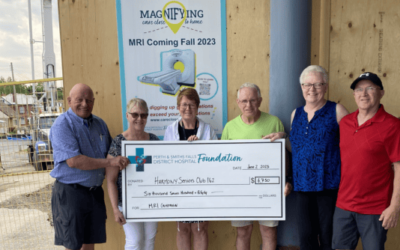 Harmony Seniors Club 162 Donates $6,750 to MRI Campaign