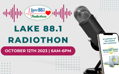 Lake 88.1 Radiothon October 12th 2023 6am-6pm